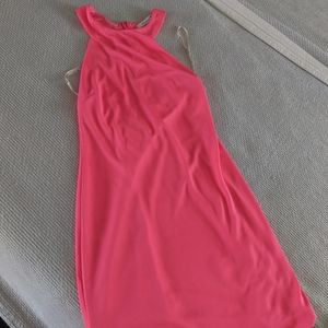 Forever 21 neon pink mini dress